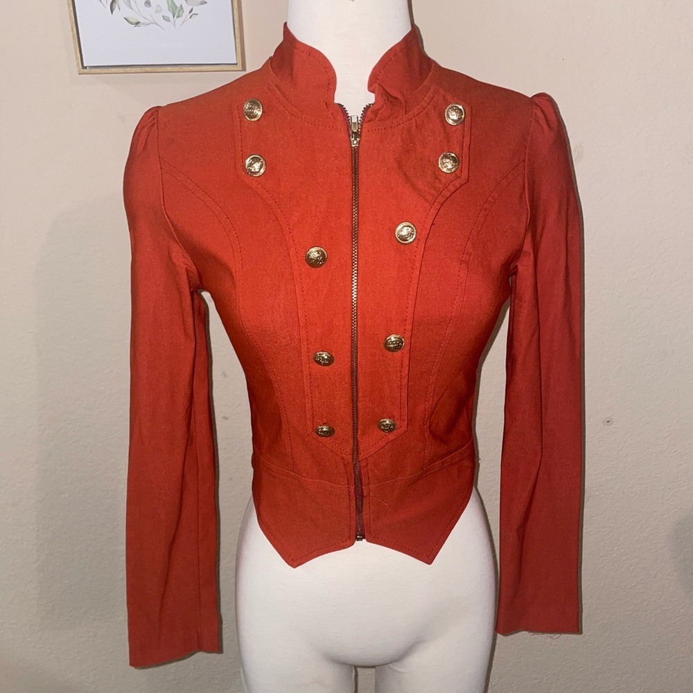Madrag Blazer Burnt Orange Size M
